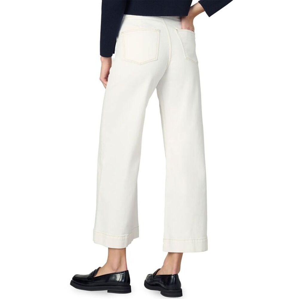Joe's Jeans Womens The Ellia High Rise Wide Leg Ankle Jeans 29 Milk - NWT $198 - Picture 3 of 6